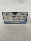 ETHICON 8861H PROLENE Polypropylene Suture, Taper Point, Non-Absorbable, BB 17mm / BB 3/8 Circle, Blue Monofilament 24" = 60cm, Size: 4-0