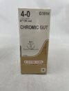ETHICON G181H Surgical Gut Suture - Chromic, Taper Point, Absorbable, SH-1 22mm ½ Circle, Chromic Monofilament 27" = 70cm, Size: 4-0
