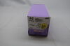 ETHICON J496G Coated Vicryl Absorbable Braided Polyglactin 910 Suture, Size 4-0, 18 in. Length, PS-2 Needle