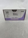 ETHICON J868H COATED VICRYL® (polyglactin 910) Suture, Reverse Cutting, Absorbable, CP-2 26mm ½ Circle, Undyed Braided 27" = 70cm, Size: 3-0