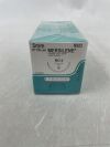 ETHICON RS23 MERSILENE Polyester Fiber Strip, Taper Point, Non-Absorbable, MO-4 36mm ½ Circle, White Woven 12" = 30cm, Size: 5mm