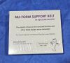 HOLLISTER INC. 6324-C Ostomy Support Belt,Reg White Elastic, Extra Extra Large, 5in