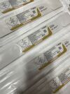 ETHICON M655 7 Stainless Steel Monofilament Non-Absorbable, Lot of 5 Sutures