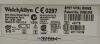 WELCH ALLYN 42NTB Spot Vital Signs Monitor W/ Temperature, NBP, SpO2 &amp; Power Supply - 205652 42NTB