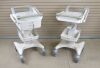 PHILIPS Lot of 2  PageWriter TC50 / TC70 Ergo Mobile Trolley Cart - 205669 PageWriter
