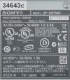 SONY UP-897MD Video Graphic Printer - 205843 Printer