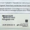 SMITH & NEPHEW REF 4449 Retrograde Knife, EXP 2023/02
