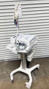 MORTARA ELI 280 WITH ROLLING STAND AND AMXX SERIES PATIENT MODULE EKG