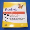 ABBOTT Freestyle Lite Blood Glucose Diabetic Test Strips - 50ct Test Kit