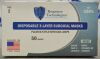 RT 50 Pack  Disposable 3-Layer Surgical Masks BFE 98% Case of 90 - 206058 Mask