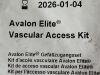MAQUET Avalon Elite Vascular Access Kit  12210   Exp.2026-01  (AA4) Avalon Elite Vascular Access Kit