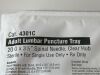 CAREFUSION Adult Lumbar Puncture Tray  4301C   Exp.2021-07  (AA3) Adult Lumbar Puncture Tray