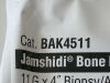CAREFUSION Lot of 4 Jamshidi Bone Marrow  BAK4511   Exp.2021-03  (AA3) Jamshidi Bone Marrow