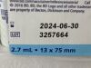 BD Pack of 97 Blood Collection Tubes  363083   Exp.2024-06  (AA1) Blood Collection Tubes