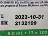 BD Pack of 100 Blood Collection Tubes  367886   Exp.2023-10  (AA1) Blood Collection Tubes