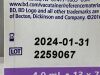BD Pack of 100 Blood Collection Tubes  367861   Exp.2024-01  (AA1) Blood Collection Tubes