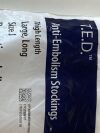 COVIDIEN Lot of 3 T.E.D. Anti-Embolism Stockings  3856LF   Exp.2023-09  (AA1) T.E.D. Anti-Embolism Stockings