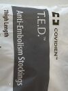 COVIDIEN Lot of 2 T.E.D. Anti-Embolism Stockings  3416LF   Exp.2024-02  (AA1) T.E.D. Anti-Embolism Stockings