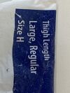COVIDIEN T.E.D. Anti-Embolism Stockings  3728LF   Exp.2023-08  (AA1) T.E.D. Anti-Embolism Stockings