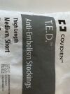 COVIDIEN T.E.D. Anti-Embolism Stockings  3310LF   Exp.2024-01  (AA1) T.E.D. Anti-Embolism Stockings