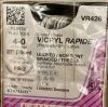 ETHICON VR426 ETHICON VR426 Vicryl Rapide Suture, Undyed, Synthetic Absorbable, 4-0, 27in Cutting PS-2 (12/Box)