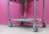 PURE PROCESSING Mobile 20 Gallon Reprocessing Sink w/ Pegboard Pure Reprocessing PureSteel Single Bay Mobile Medical Scrub Sink 20 Gallon