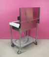 PURE PROCESSING Mobile 20 Gallon Reprocessing Sink w/ Pegboard Pure Reprocessing PureSteel Single Bay Mobile Medical Scrub Sink 20 Gallon