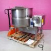 CLEVELAND Natural Gas Manual Tilt Steam Kettle 2/3 Jacket KGL60T Natural Gas 60 Gallon Manual Tilt Steam Kettle 2/3 Jacket NICE
