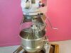 GLOBE 30 Quart Commercial Mixer w/ Bowl & Whip SP30 30 Quart 3 Speed HP Commercial Food Mixer w/ Bowl   Wire Whip 115V