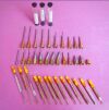 MEDTRONIC 36 Piece  drill attachments Midas Rex Classic Orthopedic Pnuematic Drill Attachments