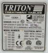 CHATTANOOGA Group Triton TRT-200 Treatment Table W/ Foot Switch - 206748 Exam Table