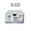ETHICON REF VCP726D  COATED VICRYL PLUS VIOLET, 2-0, 18", CT-2, 12/BOX, EXP 2029/02