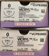 ETHICON Vicryl  0  CTB-1  VCPB260H   exp. June 2026 and July 2028 Sutures