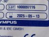 OLYMPUS Lot of 3 Plasma-OvalButton  WA22766S   Exp.2025-05  (K31) Plasma-OvalButton