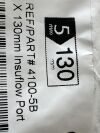 LEXION Lot of 3 Insuflow Port  4100-5B   Exp.2029-11  (K52) Insuflow Port