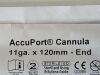 ZIMMER Lot of 2 AccuPort Cannula  307.034   Exp.2025-04  (AA7) AccuPort Cannula
