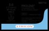 ETHICON M8710 Ethicon Prolene Polypropylene Suture, 5-0, 4 x 30", Blue Monofilament, RB 2 13mm 1/2c Taperpoint - 12/Box