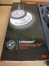 3M 6186C 3M Littmann Cardiology IV Diagnostic Stethoscope, Standard-Finish Chestpiece, Bl Stethoscope