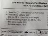 ANGIODYNAMIC SMART PORT CT LOW PROFILE POWER-INJECTABLE PORTS WITH VORTEX PORT TECHNOLOGY  CT66LTPD-VI   Exp.2025-04  (N28) Smart Port CT