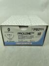 ETHICON PB21H PROLENE Polypropylene Suture, ETHIGUARD - Blunt Point, Non-Absorbable, CTB-1 36mm ½ Circle, Blue Monofilament 30" = 75cm, Size: