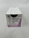 ETHICON VR494 Vicryl Rapide Absorbable Braided Polyglactin 910 Suture, Size 4-0, 18 in. Length, P-3 Needle