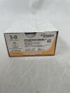 ETHICON X588H ETHIBOND EXCEL Polyester Suture, Taper Point, Non-Absorbable, BB 17mm / BB 3/8 Circle, Green Braided 30" = 75cm, Size: 3-0