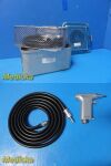 ZIMMER Hall Surgical Wire Driver 5053-13 W/ Hose 5052-10 & Aesculap Case