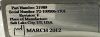 TOSHIBACANON 21989 Flat panel detector 12 Cath Angio Lab