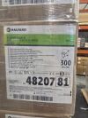 HALYARD FLUIDSHIELD Level 3 Fog-Free Surgical Mask 48207 Orange Pleat Style with Ties Mask