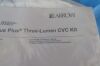 ARROW Ref: ASK-45703-PUHS Pressure Injectable Arrowg+ard Blue Plus Three-Lumen CVC Kit, Exp 03/2023