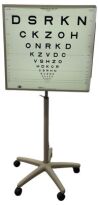 PRECISION VISION 2425 EYE TESTING CHART LIGHT BOX @