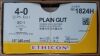 ETHICON 1824H 4-0 PLAIN GUT 1824H