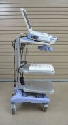 FUKUDA DENSHI PaoLus UF-760AG Portable Color Imaging System With Cart - 207942 Monitor