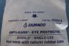 DUPACO Opti-Gard-Eye Protector Ref: D28310 Opti-Gard-Eye Protector Size Large, Qty. Lot of (24), Exp. 09/2022